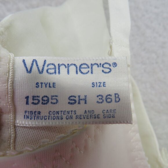 Warners Slip Size 36B Nylon Spandex Adjustable Straps Made In USA Vintage New - Picture 4 of 8